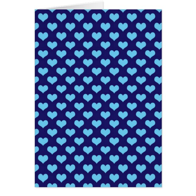Coeurs d'amour bleu (Devant)