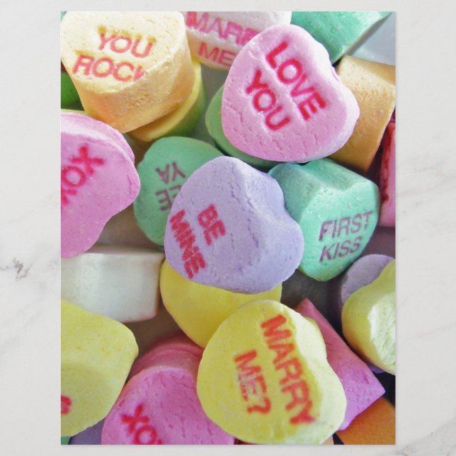 Coeurs de bonbons (Devant)