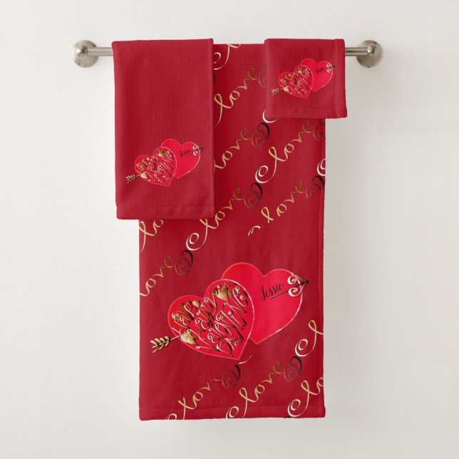 Cœurs de la Saint-Valentin (En situation)