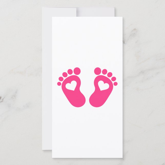 Coeurs de pieds de bébé (Devant)