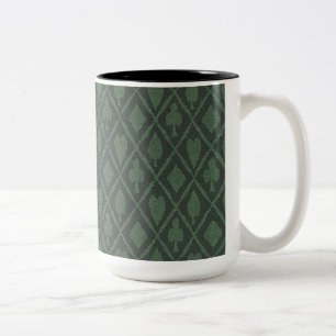 Coeurs Diamants Pique Clubs Motif Mug