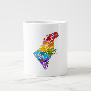 Coeurs d'Israël surdimensionné Mug