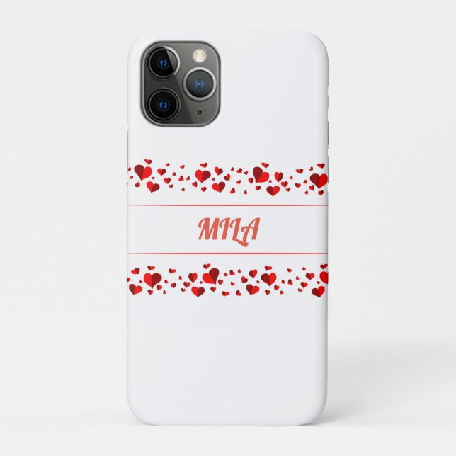Coeurs doux OtterBox coque iphone (Dos)