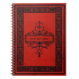 Coeurs Élégants Livre Vintage Couverture Goth carn
