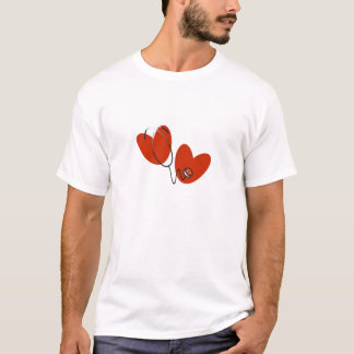 Coeurs et T-shirts et cadeaux de stéthoscope