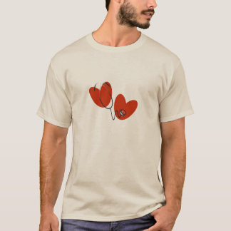Coeurs et T-shirts et cadeaux de stéthoscope
