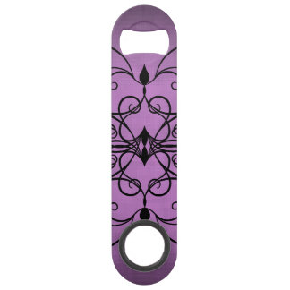 Coeurs et tourbillons noirs et violets