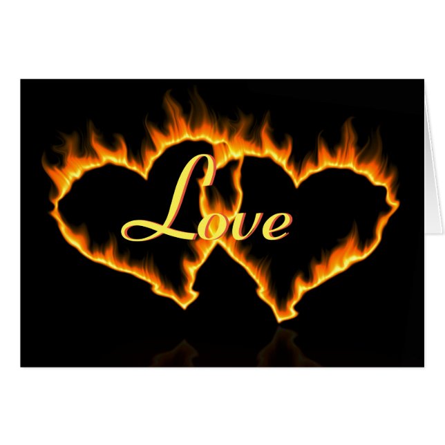 Coeurs flamboyants (Devant horizontal)