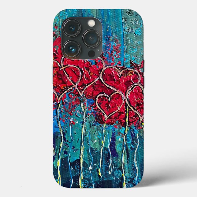 Coeurs iPhone / coque ipad (Verso)