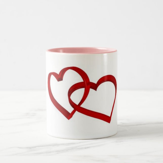 Coeurs liés Mug (Centre)