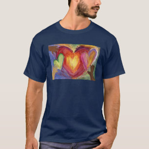 Coeurs & Mains Aimer Diversité Art T-shirt personn