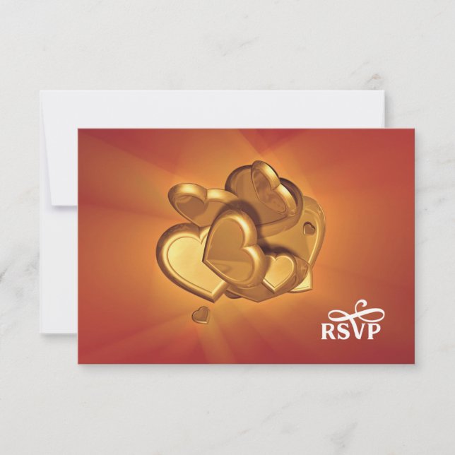 Coeurs radiants RSVP (Version 7) (Devant)