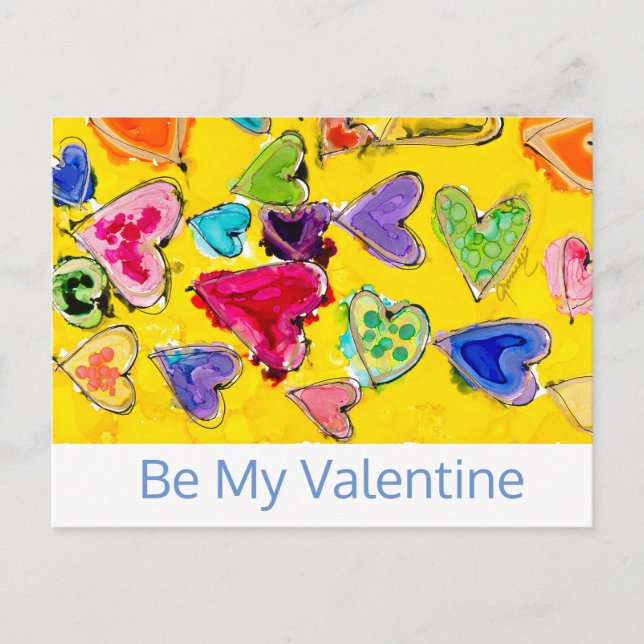 Cœurs remplis d'amour Lovitude Carte postale (Devant)