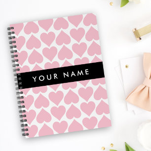 Coeurs roses, Romantique, Votre Nom, Personnaliser