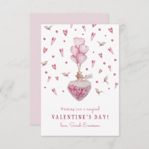 Coeurs roses Salle de classe de la Saint-Valentin