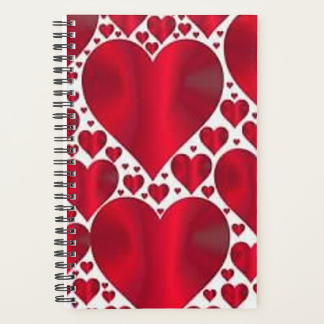 COEURS ROUGES POUR LA JOURNÉE DE VALENTINE (Devant)