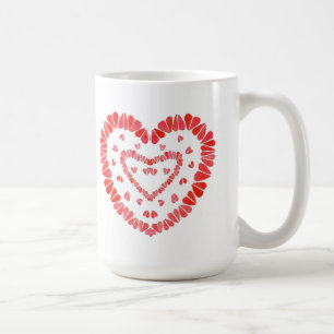 COEURS SUCRÉS Grand Mug Blanc