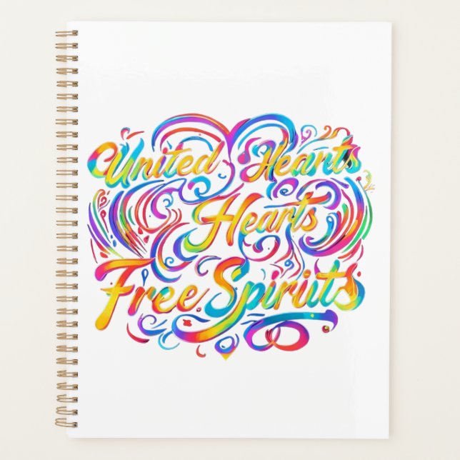 Coeurs unis Spirits libres (Devant)