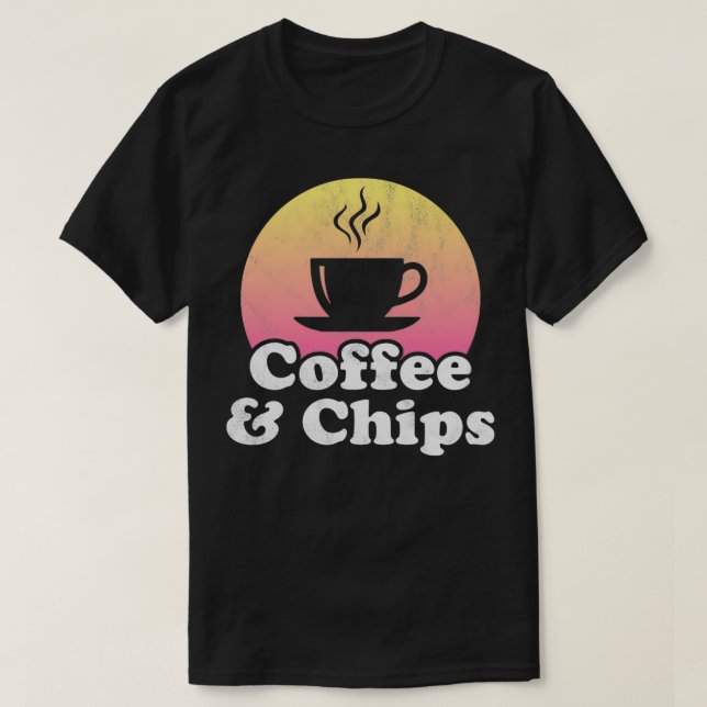 Coffee and Chips Pullover  (Design devant)