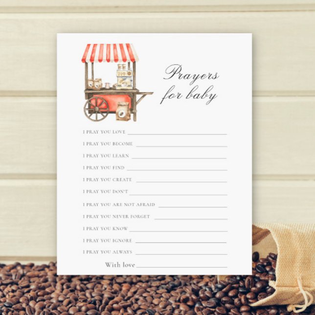 Coffee baby shower Prayers for baby (Créateur téléchargé)