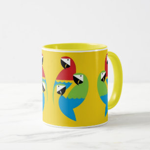 coffee bird mug