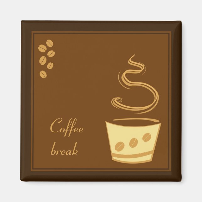 Coffee Break - Business Magnet Design (Devant)