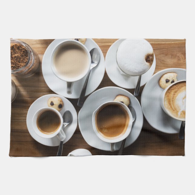 Coffee Break Serviettes de cuisine (Horizontal)