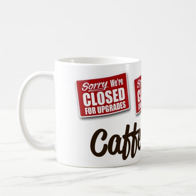 Coffee Cup Mug Caffeine Fixer (Gauche)