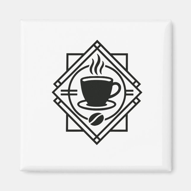 Coffee Emblem Magnet  (Devant)