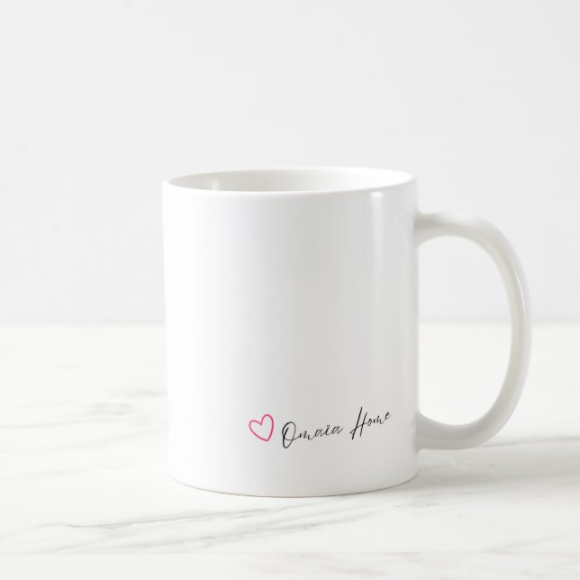 Coffee Is a Hug in a Mug Typography Coffee Mug (Droite)
