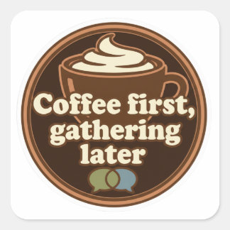 Coffee Lover Daily Ritual Sticker
