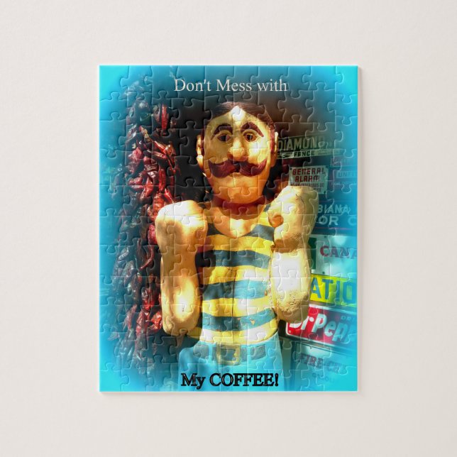 coffee lover's jigsaw puzzle (Vertical)