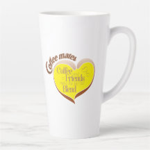 Coffee mates  latte mug