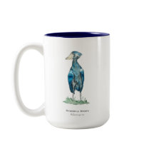 Coffee Mug à deux tons de cigogne