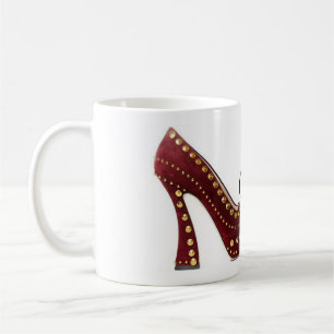 Coffee Mug Cendrillon Chaussures rouges Citation T