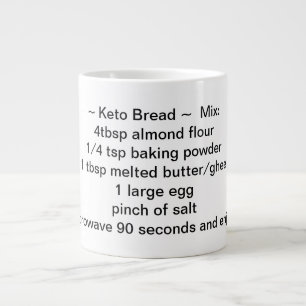 Coffee Mug de la recette de pain de Keto