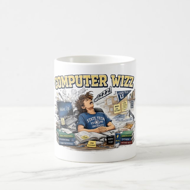 Coffee Mug for a a college student (Centre)