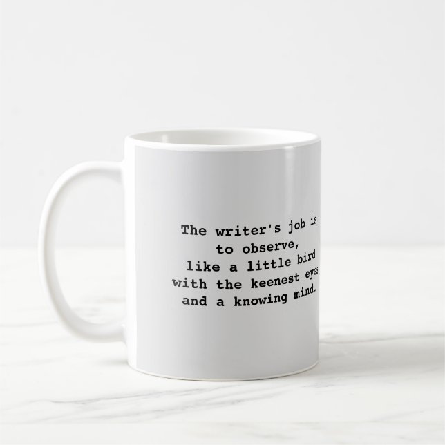 Coffee Mug for Writer (Gauche)