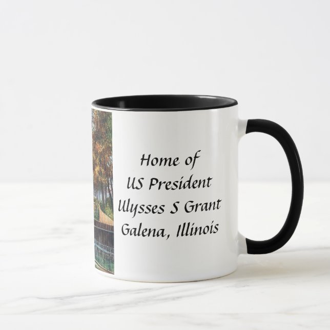 Coffee Mug - Maison d'Ulysses S Grant, Galena, Ill (Droite)