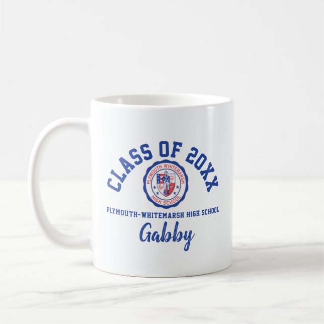 Coffee Mug Plymouth-Whitemarsh High School, Coupe (Gauche)