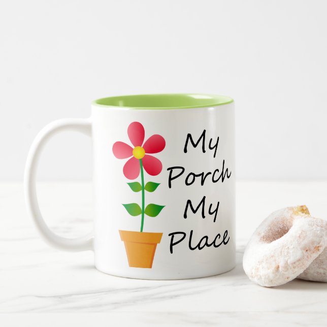 Coffee Mug pour les amoureux de la Porche ! (Avec donut)
