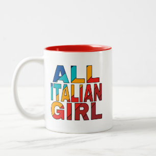 Coffee Mug Toutes Italienne Fille design