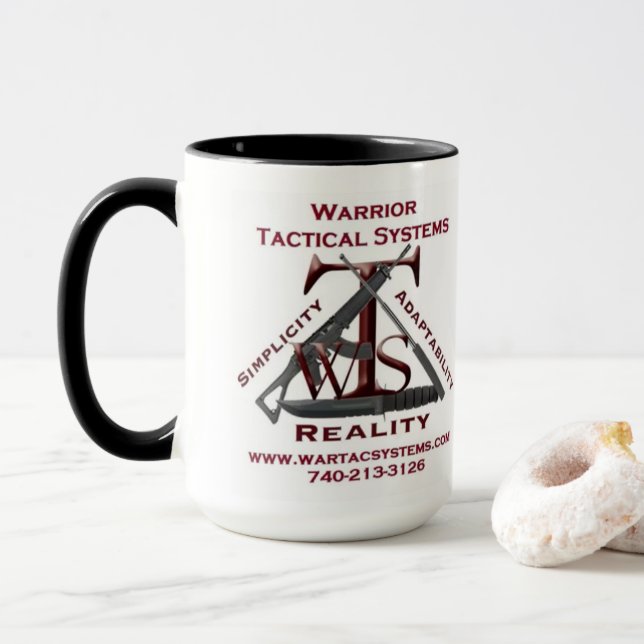 Coffee Mug - WTS et RMR Logo (Avec donut)