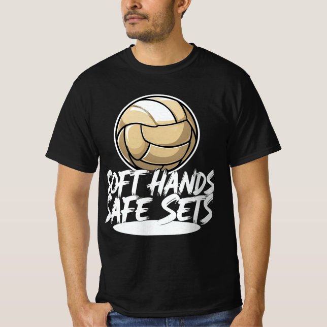 Coffre-fort à mains souples Tshirt noir (Devant)