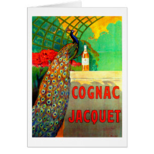 Cognac Jacquet Affiche publicitaire Vintage