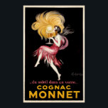 Cognac Monnet Par Cappiello Poster vintage<br><div class="desc">Cognac Monnet Par Cappiello Poster vintage</div>