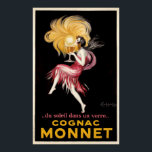 Cognac Monnet Par Cappiello Poster vintage<br><div class="desc">Cognac Monnet Par Cappiello Poster vintage</div>