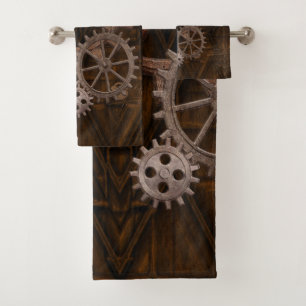 Cogs Steampunk, Engrenages et clé Skeleton