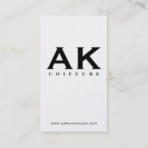 Coiffeur - cartes de visite