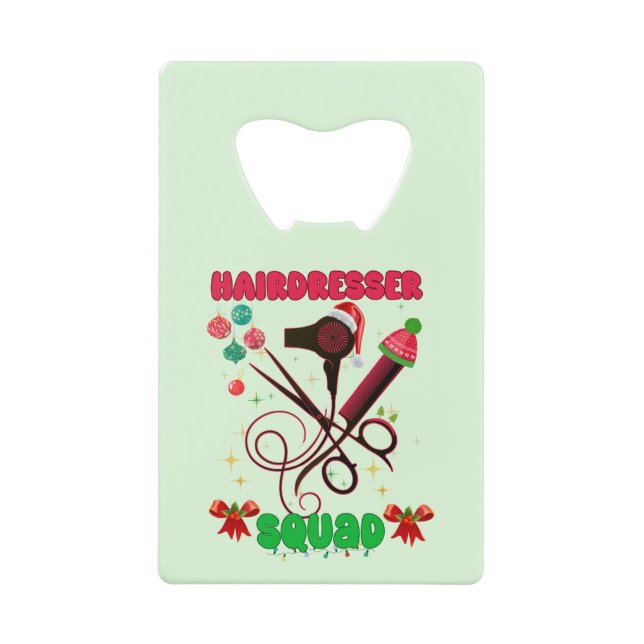 Coiffeur Christmas Squad Salon des cheveux drôle